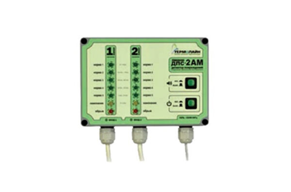 Stationary two-channel multi-level damage detector