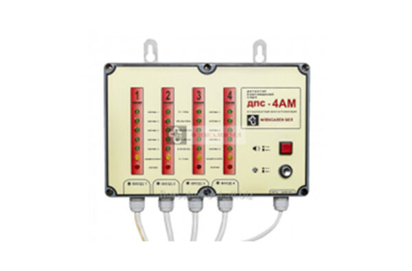 Stationary four-channel multi-level damage detector