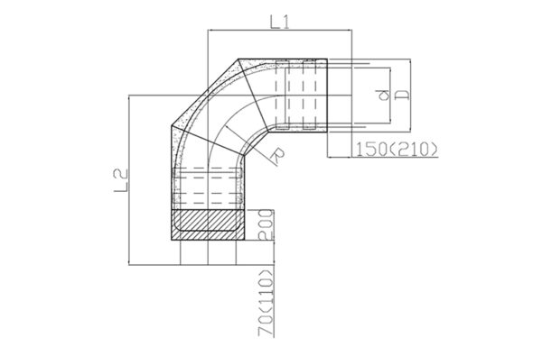 Branch with metal insulation plug (MZI) - Image 2