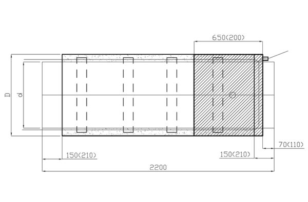 Pipeline end element with metal insulation plug and end cable outlet - Image 2