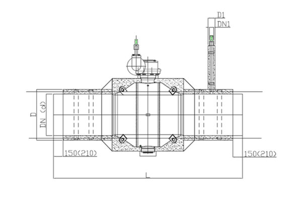 Ball valve with air vent - Image 2