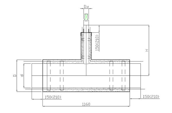 Tee with air vent ball valve - Image 2